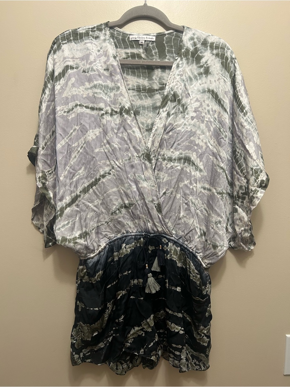 Young fabulous & broke Tie Dye Romper